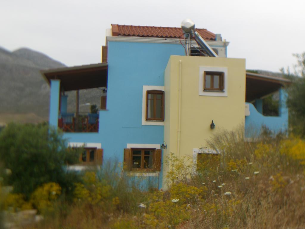 Blue Villa Panormos  Ruang foto